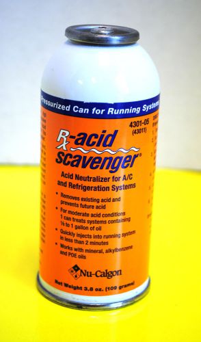 Nu-Calgon 4301-05 - Rx-Acid Scavenger, 3.8 Ounce Pressurized Can