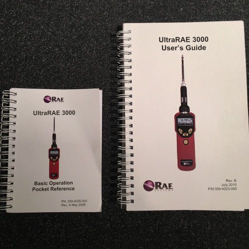 Rae Systems Ultrarae 3000 Manual