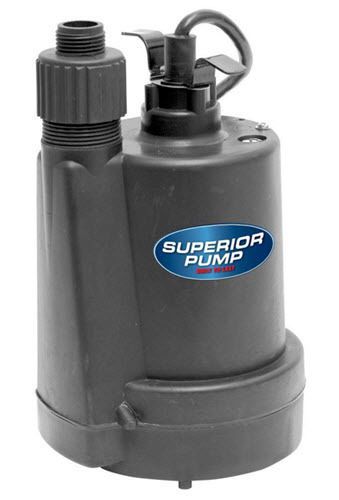 Utility Pump Submersible Drain Standing Water Farm Swimming Pool Fountains NEW