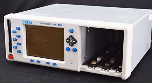 Exfo IQ-203 A3N4I1 3-Slot Modular Optical Test System Main Control Unit PARTS
