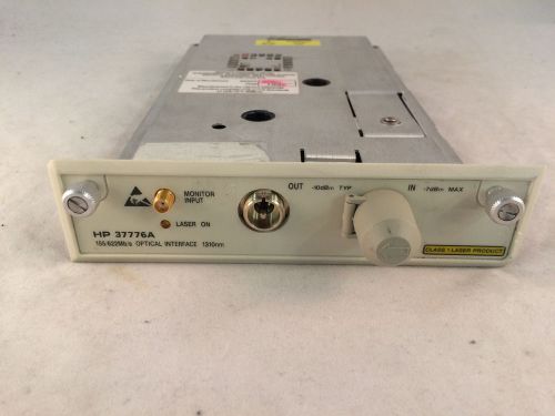 Agilent/HP 37776A 155/622Mb/s Optical Interface 1310nm Option 014