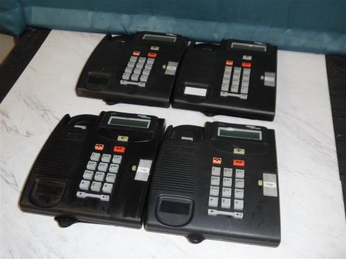 LOT OF 4 NORTEL NORSTAR T7316E Office PHONES (No Handsets) TESTED!