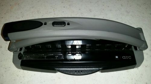 ARC by Staples System Desktop 11 Hole Punch 40836 Gray Black