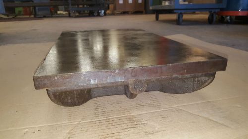 Taft Pierce Cast Iron Surface Plate 24 x 14 x 4.2