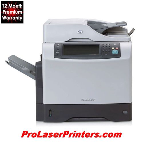 Hp hewlett-packard laserjet 4345 mfp premium laser printer/copier/fax q3942a-p for sale