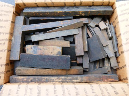 VINTAGE ASSORTMENT OF LETTERPRESS FURNITURE GOOD USEABLE CONDITION BOX F