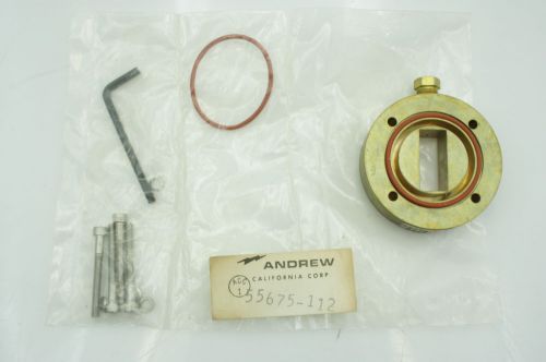 Andrew 55675-112 pressure inlet ug choke wr112 ug-51/u flange ug-344/u cover 3 for sale