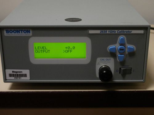 Boonton 2535 Calibrator 1.024 GHz, 50 Ohms, -60dBm + 20 IN 0.1 dB Steps