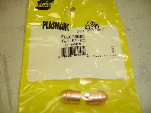 ESAB 21595 PT-25 Electrode  $44 Plasma  Original OEM Package of 2