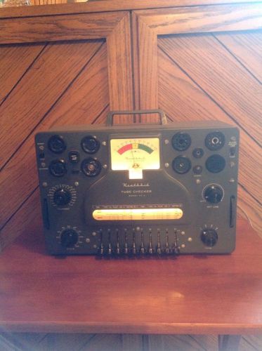 Heathkit Tube Tester TC-3 + Assembly Manual all other paper work + Na-alD Lead