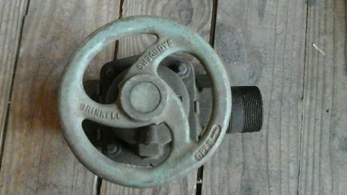 Saunders Grinnell 2 valve marked 1 1/2-2 303-m440 on handle