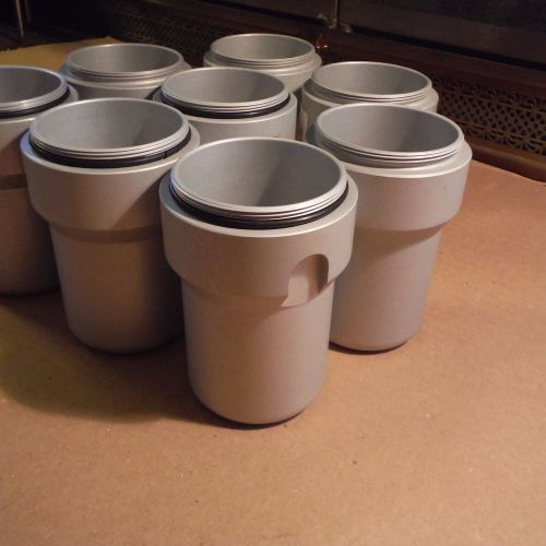 BHG270593002 centrifuge swing buckets (qty 8), Hermle Beckman