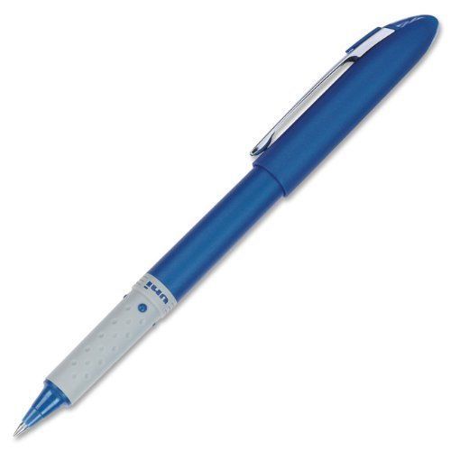 Uni-ball roller grip fine point roller ball pens, 12 blue ink pens(60709) new for sale