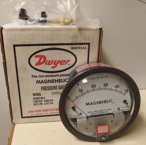 Dwyer magnehelic 2050  pressure gage~brand new~lowest price! for sale