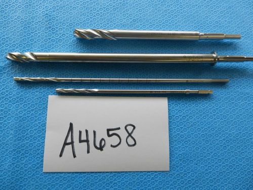 Synthes Surgical Orthopedic Cannulated Drill Bits  Lot of 4