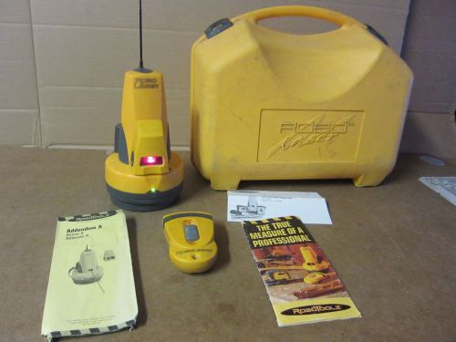 RoboToolz RT-7210-1 RoboLaser  Laser Level With Remote &amp; Case Needs Repair