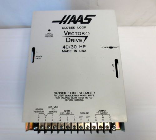 HAAS CLOSED LOOP 69-1010  40/30HP VECTOR DRIVE. EXCHANGE SERVICE