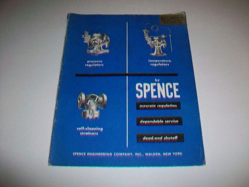 1952 Spence Regulators Condensed Catalog No. 350