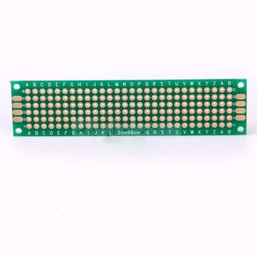 10pcs double side prototype pcb panel universal matrix circuit board diy 2x8cm for sale