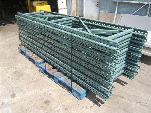 14 sections 10&#039; h x 28&#034;d interlake interack rur pallet racks racking for sale