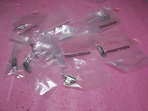 8pcs of amphenol rf connector/coaxial connectors straight plug 10279934 for sale