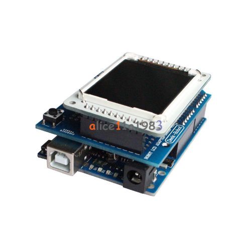 1.8&#034; inch 128x160 TFT LCD+Shield Module SPI Interface For Arduino Esplora