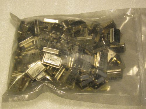 Lot of 118 (OR LESS) Fox electronics F100E  8MHz 0-70C 100PPM quartz oscillators