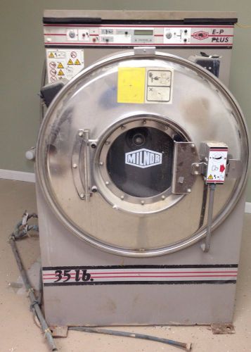 Used Commercial 35lb Milnor Washer 3 Phase