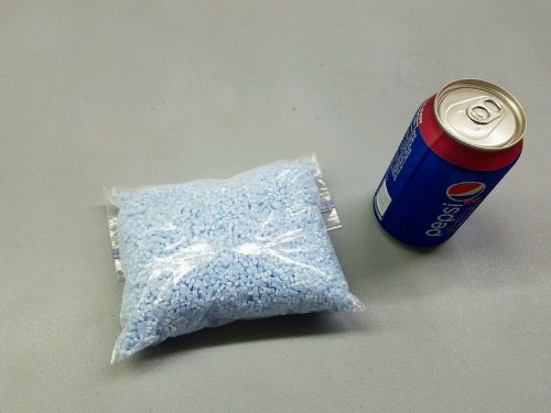 1 lb, blue pc polycarbonate plastic pellets for cat genie, or bean toss bags.... for sale