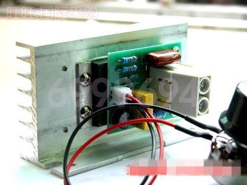 New 10000W AC 220V SCR Voltage Regulator Speed Controller Dimmer Thermostat