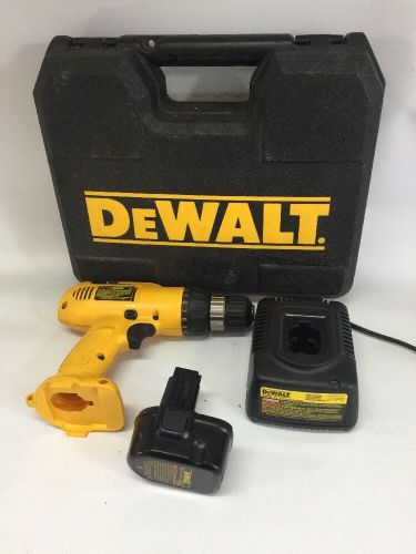 DeWALT DW953 12V Drill , Case, Battery Pack And Charger Bundle