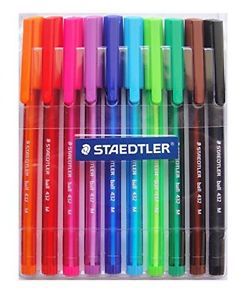 Staedtler Ballpoint Pen 10 Color, Pack (432 M)