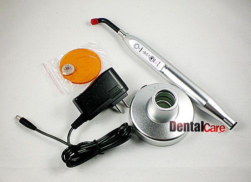 FREE SHIPPING NEW 5W WIRELESS CORDLESS DENTAL CURING LIGHT LAMP