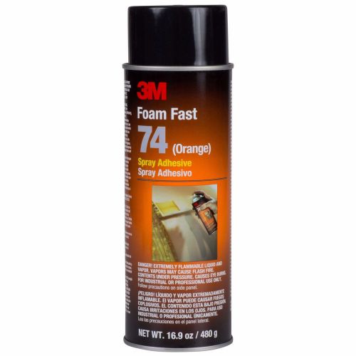 3m foam fast 74 spray adhesive, 17.25 oz for sale