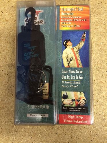 Gear keeper small flashlight with stabilizer rt2-4412 snap clip for sale