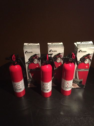2.5lb Fire Extinguisher ABC Dry Chemical - Kidde FA110 - Lot of 3 -