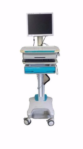 Ergotron SV32-32051-T Medical Cart, Health Cart with monitor
