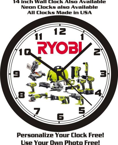RYOBI POWER TOOLS WALL CLOCK-FREE USA SHIP