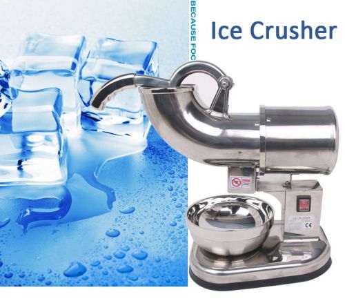 Electric ice shaver machine itop ce 440lbs snow cone crusher shaving cold drink for sale