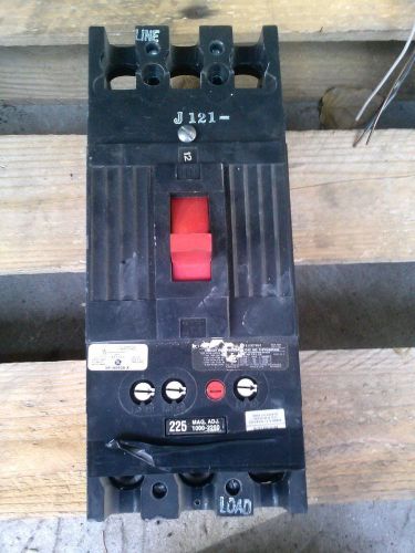 THFK236F000 3 POLE BREAKER   225AMP TRIP