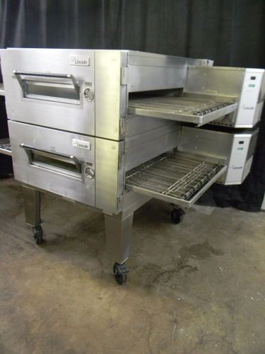 LINCOLN IMPINGER CONVEYOR DOUBLE STACK PIZZA GAS OVEN 1600 **WE OFFER FINANCING*