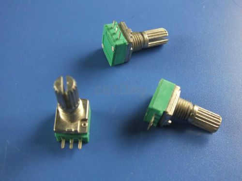 2pcs 3-feet B100K Audio Amplifier Sealed  Single Potentiometer with Nuts