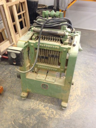Dodds dovetail machine for sale
