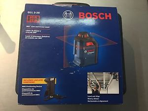 Bosch GLL 2-20 360° Degree Line And Cross Laser Level &amp; Alignment Tool NEW