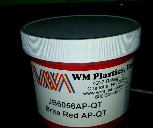 WM Plastics Brite Red AP Quart
