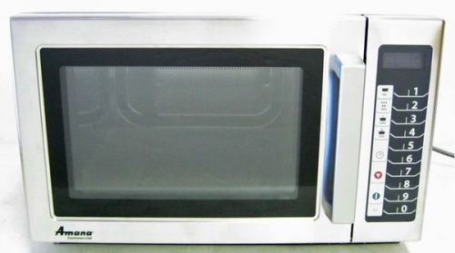 AMANA RCS10TS 1000 WATT COMMERCIAL MICROWAVE NEW OPEN BOX HOUSTON