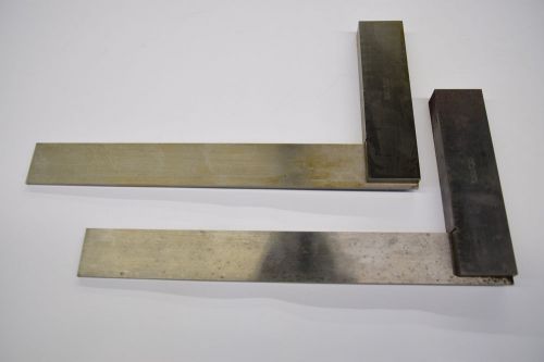 (2) Moore &amp; Wright Solid Engineers Square No. 400 Sheffield England 14&#034;
