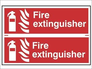 Scan - fire extinguisher - pvc 300 x 200mm for sale
