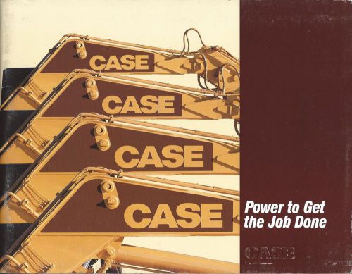 Equipment Brochure - Case - Construction Product Line Overview - c1990 (E3341)