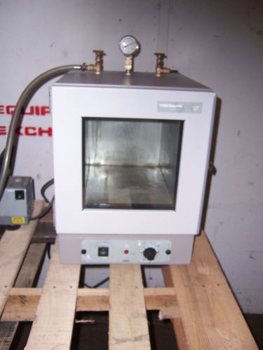 9303 vwr 1400e vacuum oven 9100500 chamber / i.d. 9&#034;x9&#034;x12&#034; deep for sale